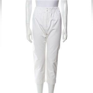 Marni straight Leg Crop White straight leg Jogger Pants